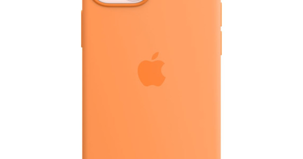 iPhone 13 mini Silicone Case with MagSafe - Marigold 